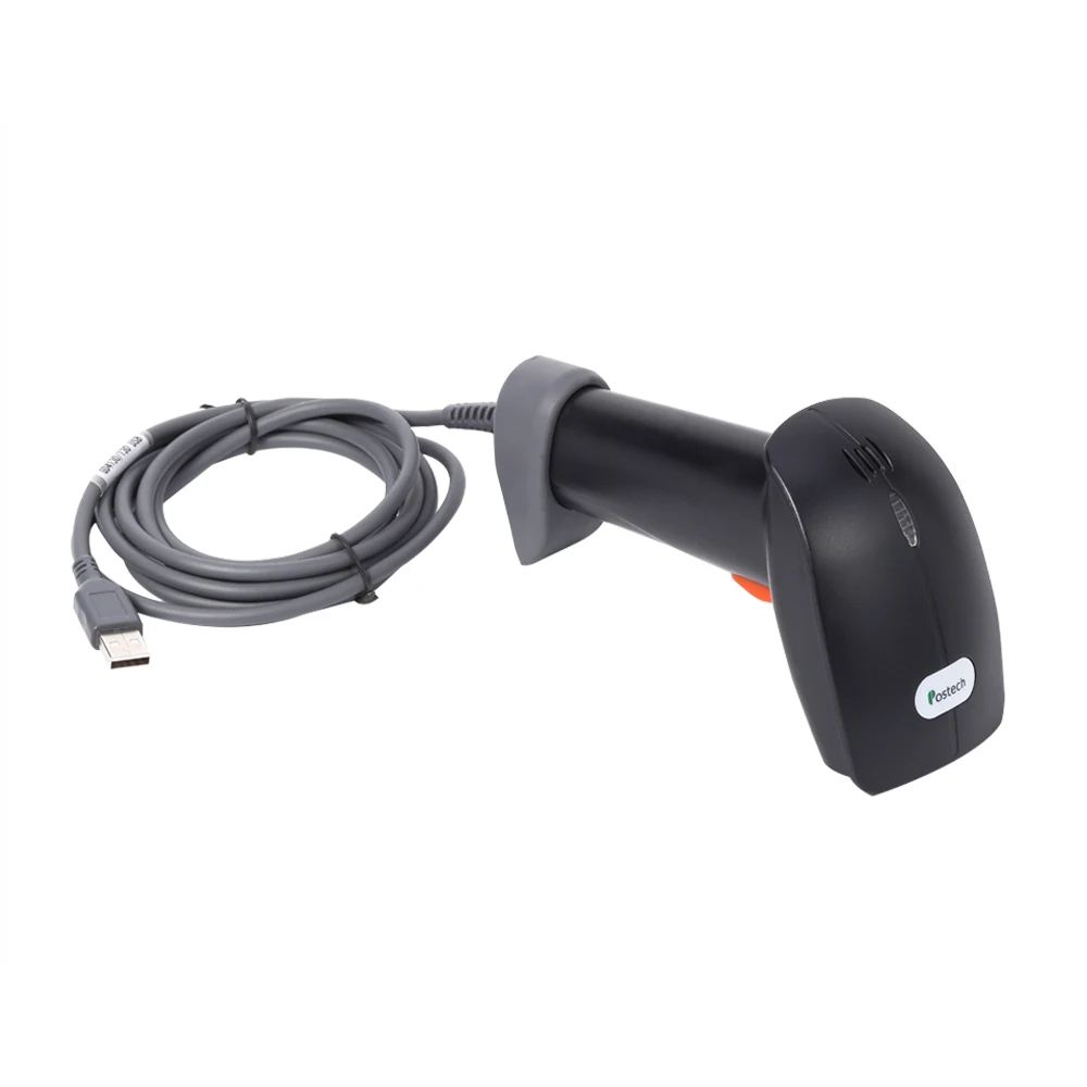 PTH2-U ручной проводной сканер штрих-кода USB 2,4 ГГц 200 метра 1D 2D считыватель штрих-кодов qr-код сканер