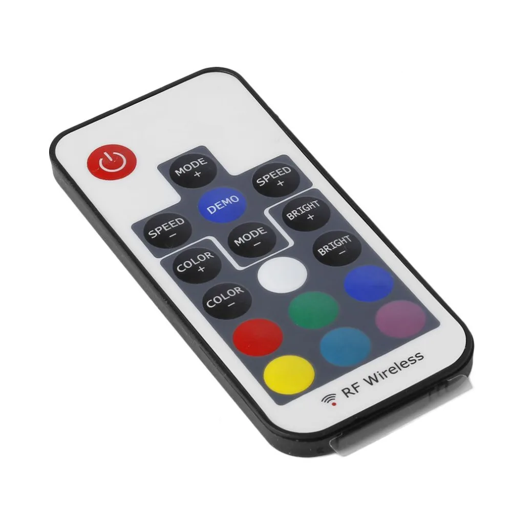 ICOCO RF Wireless 17 Keys Waterproof LED Lamp with Module Mini Remote Control RGB LED Controller for Led Strip Light Brand New