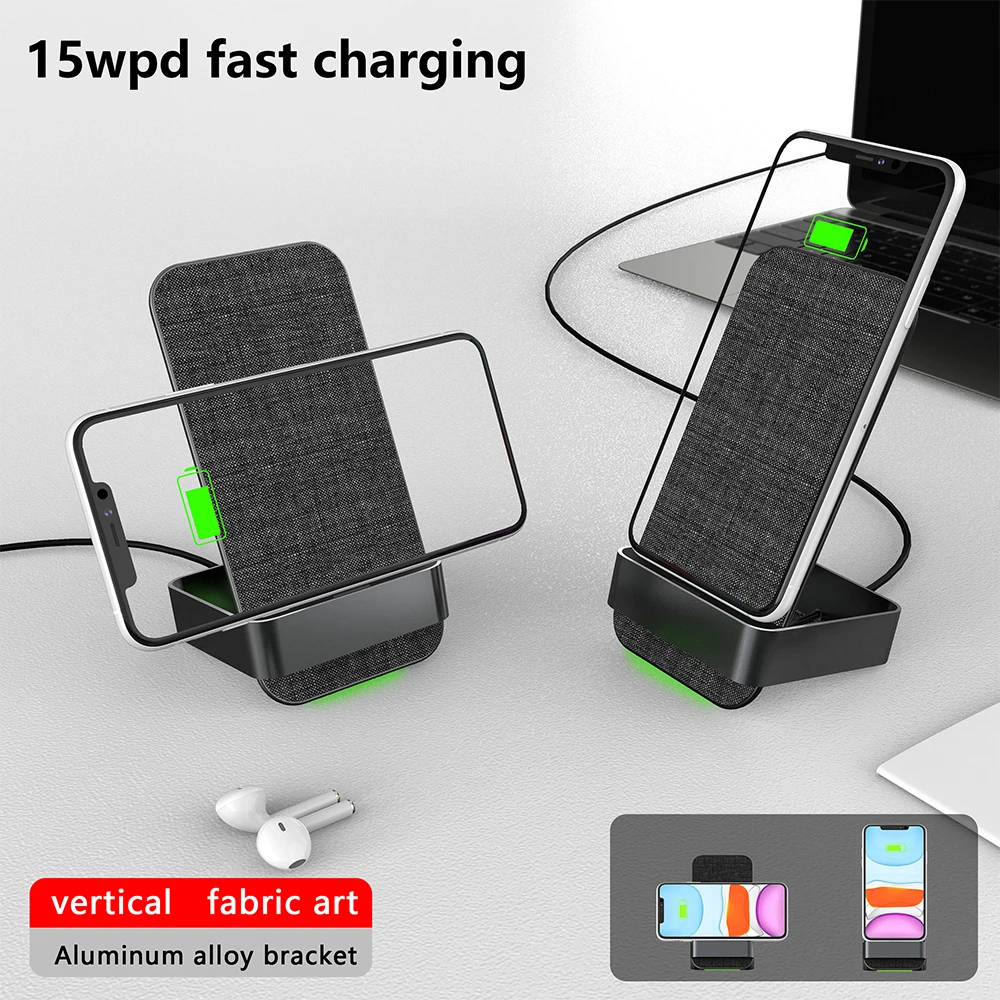 Qi Induction Wireless Charger Phone Chargers Fast Charging Station For Iphone 13 12 11 XS Mini Pro Max Apple Samsung | Мобильные