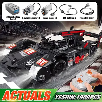 

Yeshin 23011 APP Technic Car Model The MOC R18 Speed Race Motor Car Set Assembly Car Model Kids Christmas Gift Building Blocks