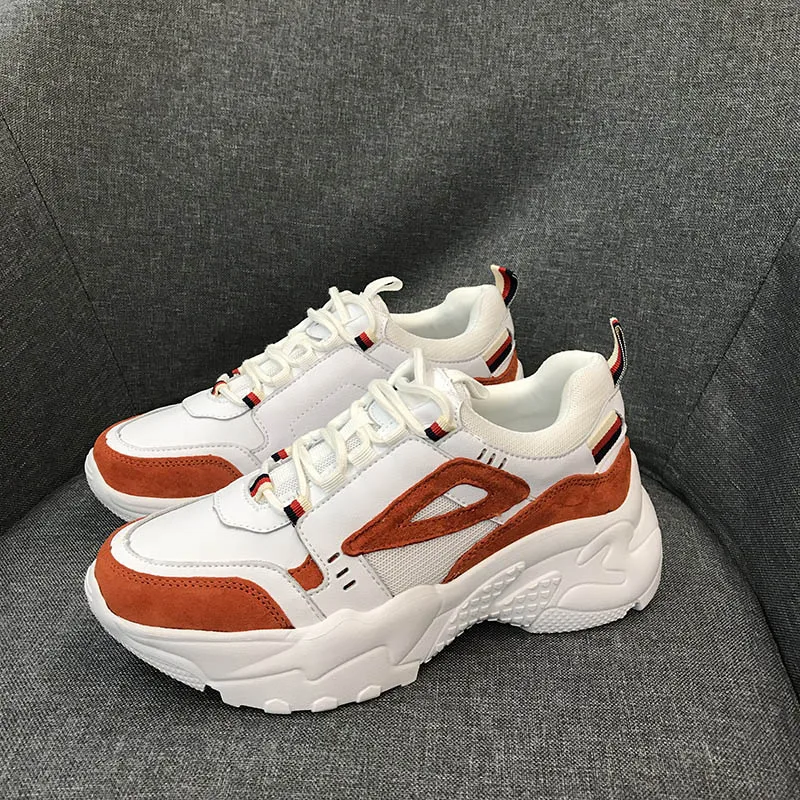 Женские кроссовки; scarpe donna; модная женская обувь; Разноцветные эспадрильи; повседневные женские кроссовки на среднем каблуке; Zapatos De Mujer - Цвет: AS SHOW