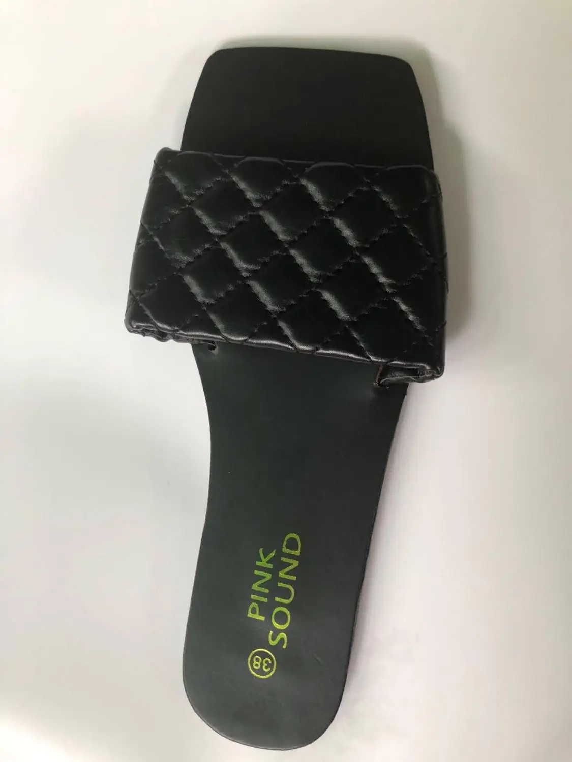 

Sandals women 2020 new European and American small fragrance square head sandals slippers