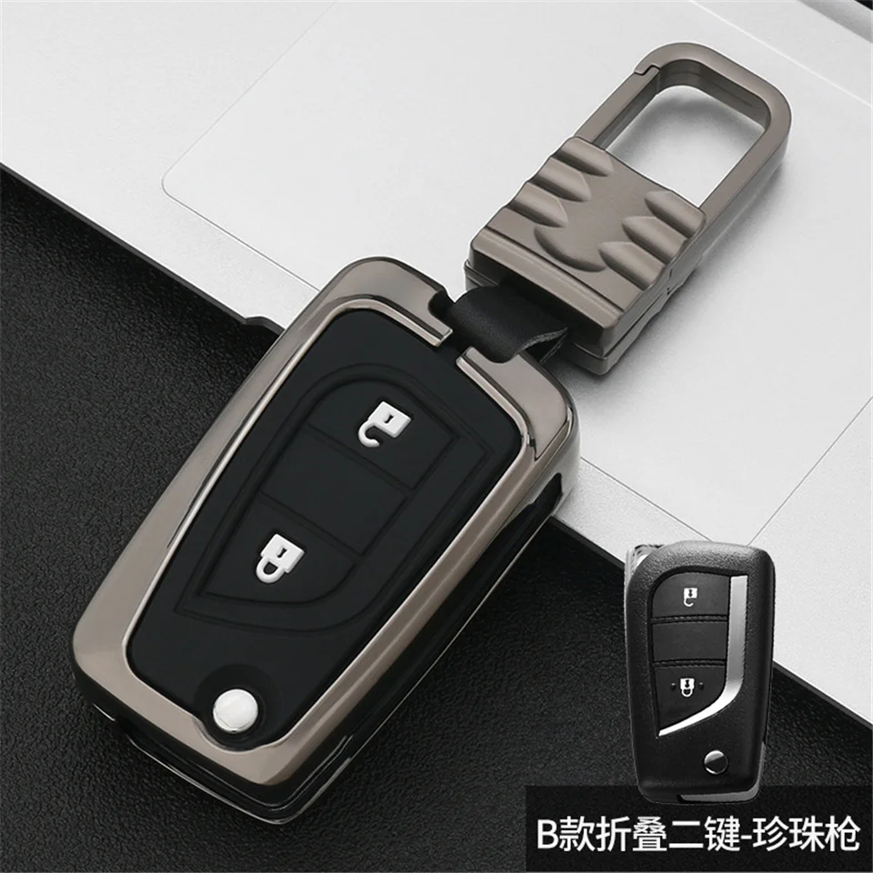 Durevole custodia rigida per portachiavi con telecomando per auto per Toyota Hilux Revo Innova Rav4 Fortuner accessori portachiavi 15 Durevole custodia rigida per portachiavi con telecomando per auto per Toyota Hilux Revo Innova Rav4 Fortuner accessori portachiavi - H8a517b3d4f1147d5ab1fd6d32adf8aa6d
