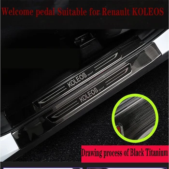 

Suitable for 17 to 19 Renault KOLEOS Welcome pedal Modified stainless steel sill strip decorative accessories