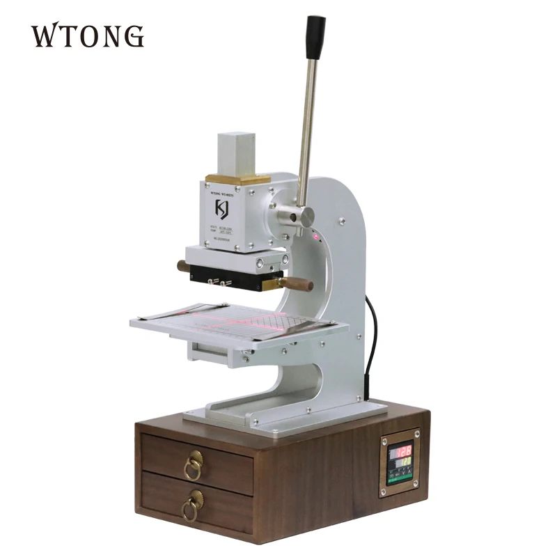 

WT-90XTS Multifunctional Hot Stamping Machine Electronic Eye Location Fast And Easy To Operate PU Heat Press Marking Machine