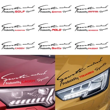 

Car Styling Reflective Headlight Eyebrow Decoration Sticker Decal For Volkswagen VW Golf 4/Blue Motion MTM Polo Caddy Passat TSI