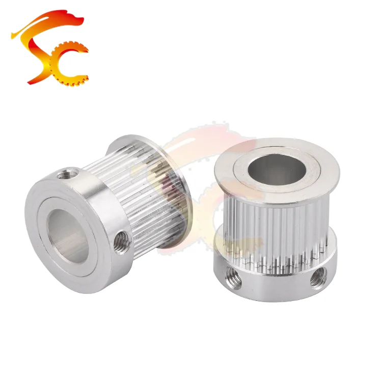 

5pcs 3D Printers pulley HTD M3 24 teeth bore 10mm 12mm HTD 3M 24 teeth timing pulley fit for HTD 3M belt width 15mm