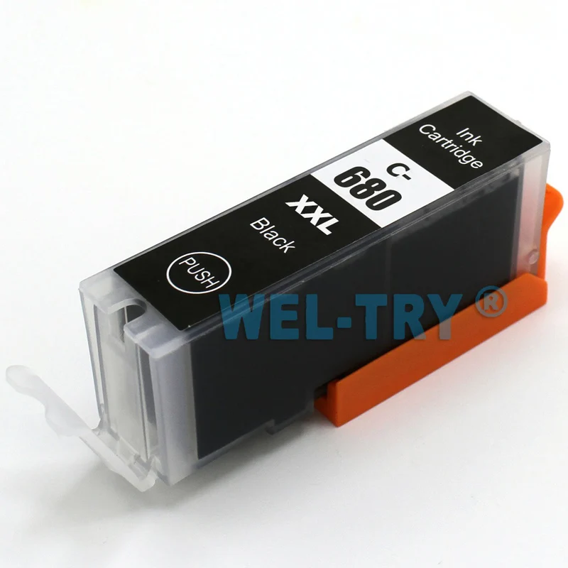 PGI-680 PGBK; CLI-681 картридж для Canon TR7560 TR8560 TS6160 TS6260 TS8160 TS8260 TS9160 TS9560, полные чернила с чипами