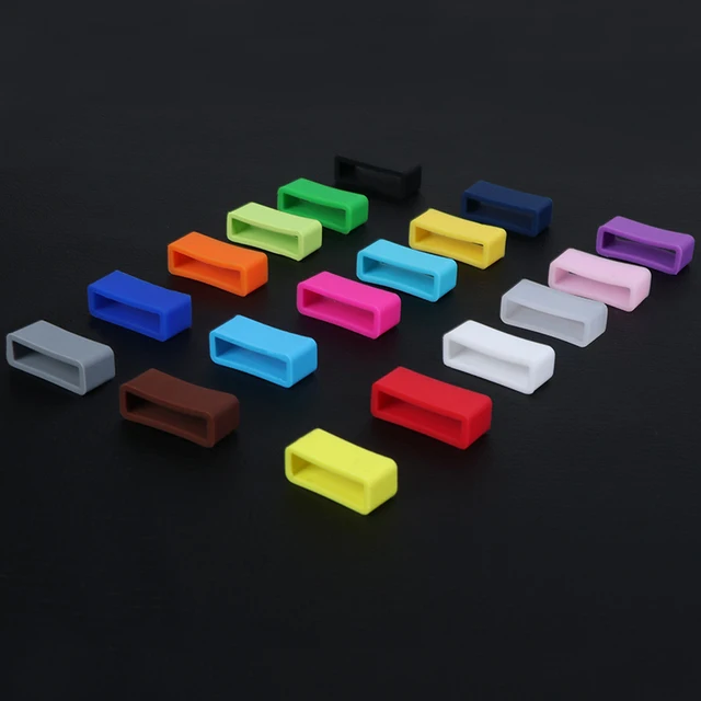 12 Anelli Di Fissaggio Per Cinturino Orologio 22mm - Silicone Nero - Foto 12