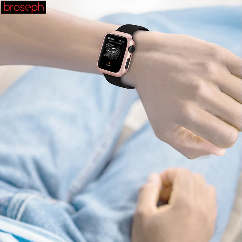 Защитный чехол для Apple Watch 4 44 мм 40 мм корпус корпуса часов бампер для iWatch серии 4 Чехол