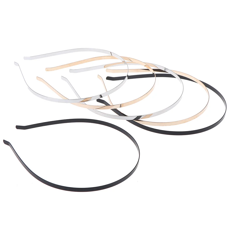 Wholesale DIY Craft Hair Hoop 3 Colors Plain Metal Hairband Decorative Headband for Girls Band | Детская одежда и обувь