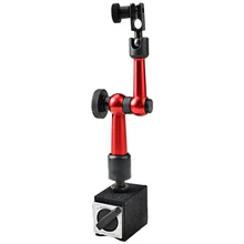 Мини-набор тестовых индикаторов, гибкий магнитный рычаг, коррекционный калибр, универсальный держатель, инструмент, измерительная подставка, Настольная металлическая основа