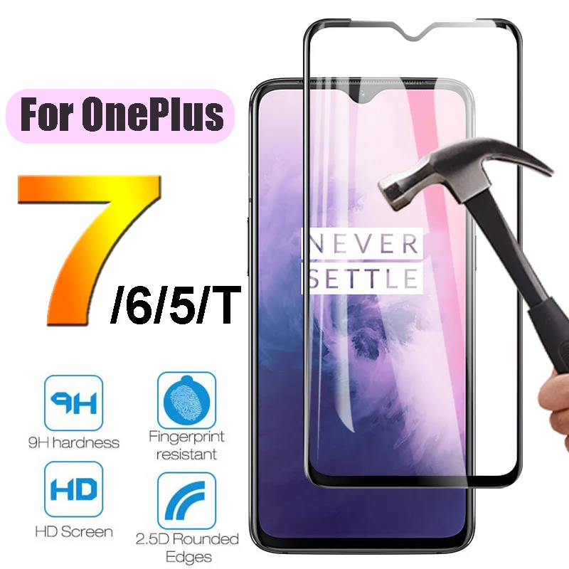 Защитное закаленное стекло One plus 7 6t 6 5t для OnePlus t t6 oneplus6 oneplus7 oneplus5 | Мобильные