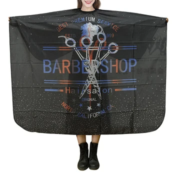 

1pc Reusable Non-Sticky Professional Hair Cutting Cloak Salon Capes Haircut Gown Hairdressing Apron For Salon Barber