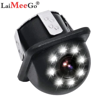 

High quality Car Rear View Camera Universal Backup Parking Camera 8 LED Night Vision Waterproof 170 Wide Angle HD Color Image