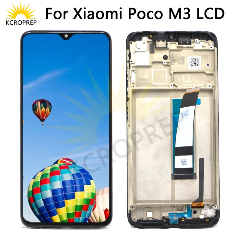 6.53 Original For Xiaomi Poco M3 Display Touch Screen Digitizer Assembly Replace For Xiaomi Poco M3 LCD Screen