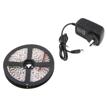 

Non-waterproof 5M 3528 600LED Strip Light High Brightness DC 12V 120 LED/m 3A 36W Tape Lamp Party Home Decoration AU Plug