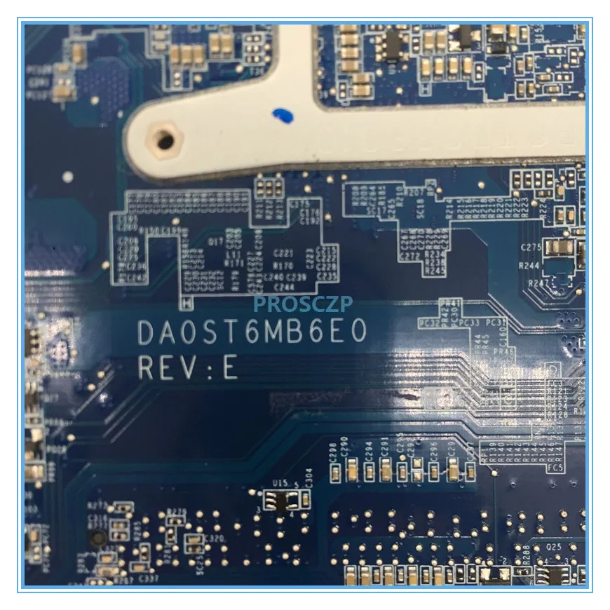 Высокое качество для Flex 14 Материнская плата ноутбука DA0ST6MB6E0 с SR16Q I3-4010U ЦП работает хорошо