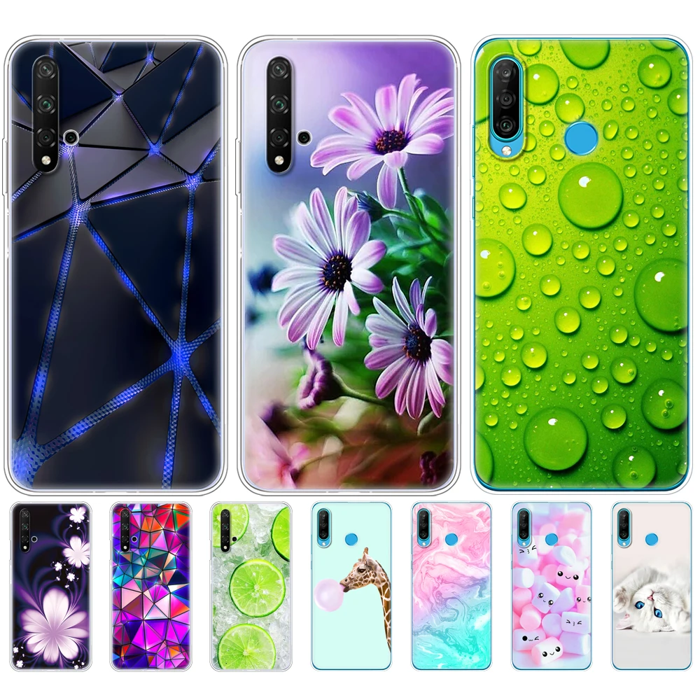 Силиконовый чехол для Huawei Honor 20 Lite Pro | Мобильные телефоны и аксессуары