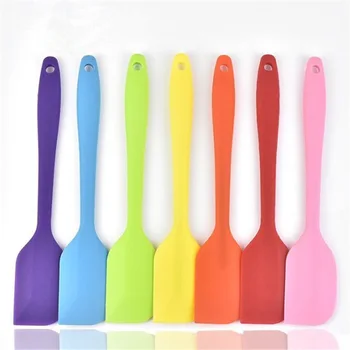 

Kitchen Ware Food Grade Non Stick Butter Cooking Silicone Spatula Set Cookie Pastry Scraper Cake Baking Spatula Silicone Spatula