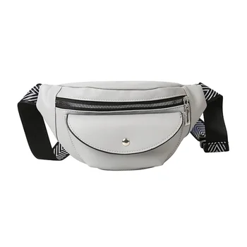 

Fashion New Women Waist Pack Holographic Fanny Pack Fashion Girls PU Leather Hologram Wild Shoulder Strap Crossbody Bag