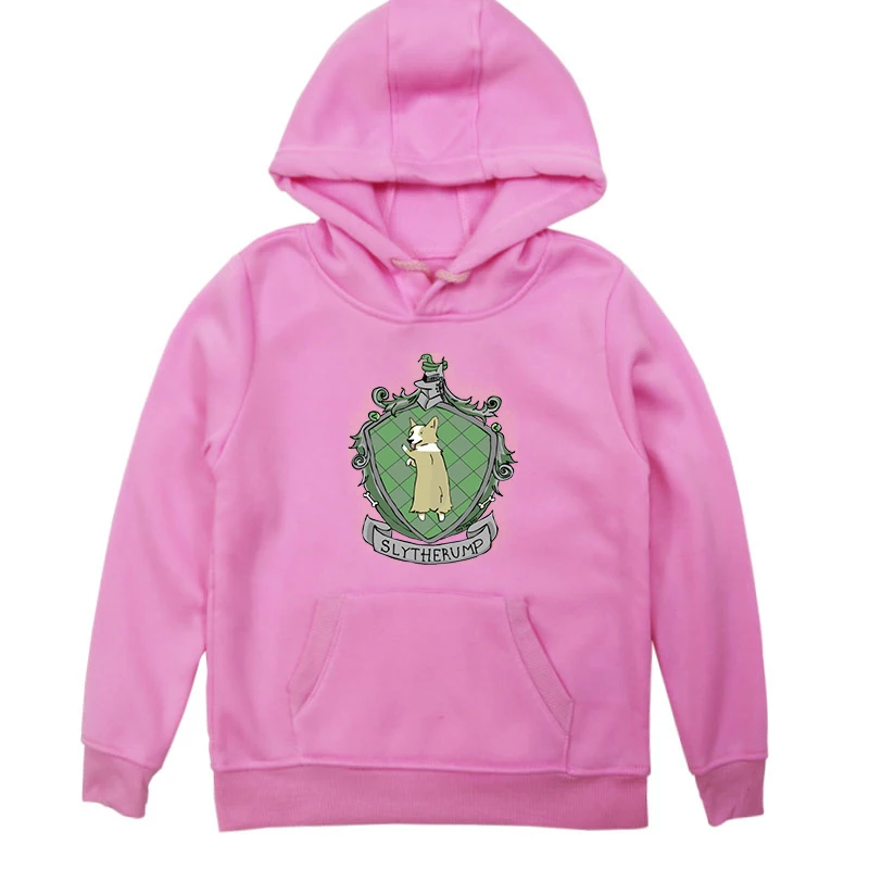 Hoodies 2 Детские осенние хлопковые толстовки для девочек Зимняя одежда топы с животным принтом «Собака» для маленьких девочек толстовки с капюшоном и Повседневное для мальчика, пуловер, толстовка Infantil - Цвет: Hoodies 2