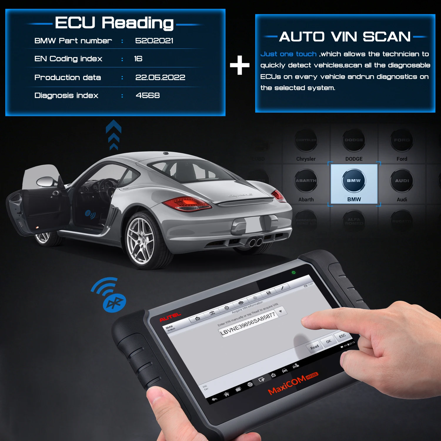 Autel MX808 Diagnostics Tablet Code Reader