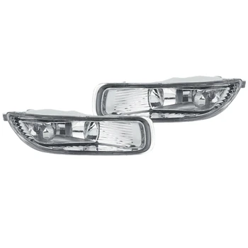 

for Toyota Corolla 2003 2004 Pair Clear Front Bumper Fog Light Lamps with Bulbs US