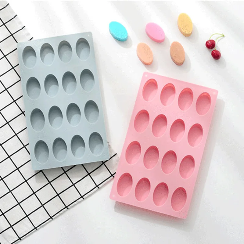 

Soap Making Oval Form Silicone Mold Cake Decorating Tools Chocolate Mold Baking Fondant Molds Sugarcraft Pastry Cake Design