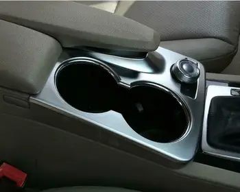 

Silver Water Cup Holder Cover For Mercedes Benz GLK Class X204 2008-2015 1PC Accessories Decoration Central Control