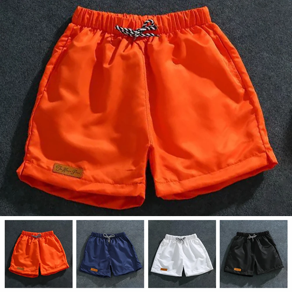 Men Casual Breathable Work Pants Pockets Beach Solid Color Sport Shorts Men's Short Jogger Shorts Pant With Pocket Breathable multi pocket men s cargo shorts work short pants breathable quick dry classic tactical shorts outdoor hunting fishing shorts