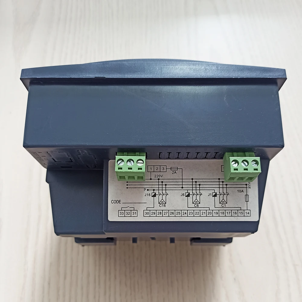 JKW58 PFR-12 Reactive Power Factor Regulator Compensation Controller Brand New 220V 50Hz 4/6/8/10/12 Steps Universal