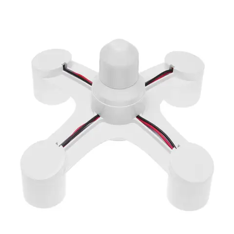 to E27 LED Bulb Lamp Holder 3 in 1/4 in 1/5 in 1 E27 Base Socket Splitter LED Lamp Socket Light Bulb Adapter Holder