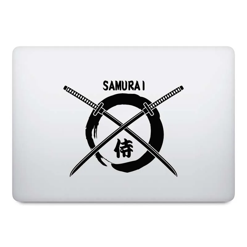 Японский меч самурая наклейка для ноутбука Macbook Decal Pro 1" Air retina 11 12 13 14 15 дюймов hp Mac Book Ноутбук наклейка