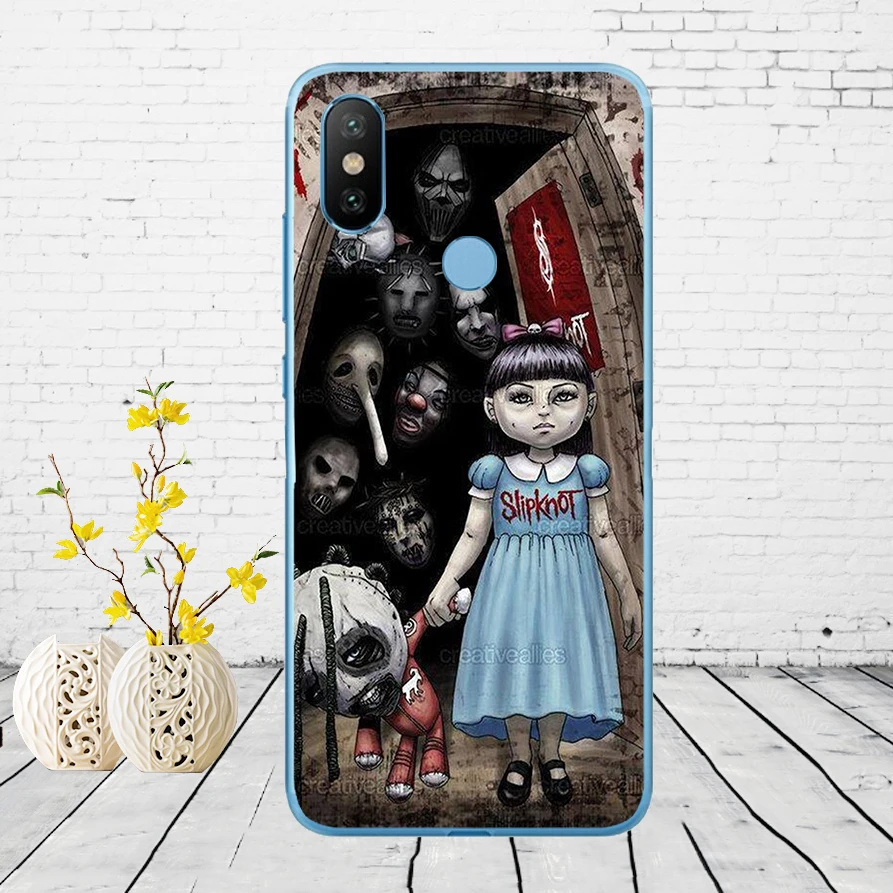 9 277DD Горячая Slipknot рок Мягкий силиконовый чехол для Xiao mi Red mi 6 6a mi 8 a2 lite note 5 6 pro 7 Case - Цвет: 9