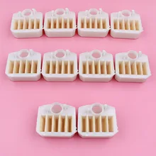 10 pçs/lote 346XP do Filtro de Ar Para Husqvarna 340 345 350 351 353 Chainsaw Spare Substituição Ferramenta Parte бензопила