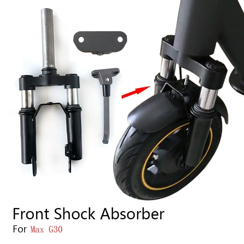 for Ninebot Max G30 Front Shock Absorber Electric Scooter Fork Suspension Kit with Heighten Foot Support | Автомобили и мотоциклы