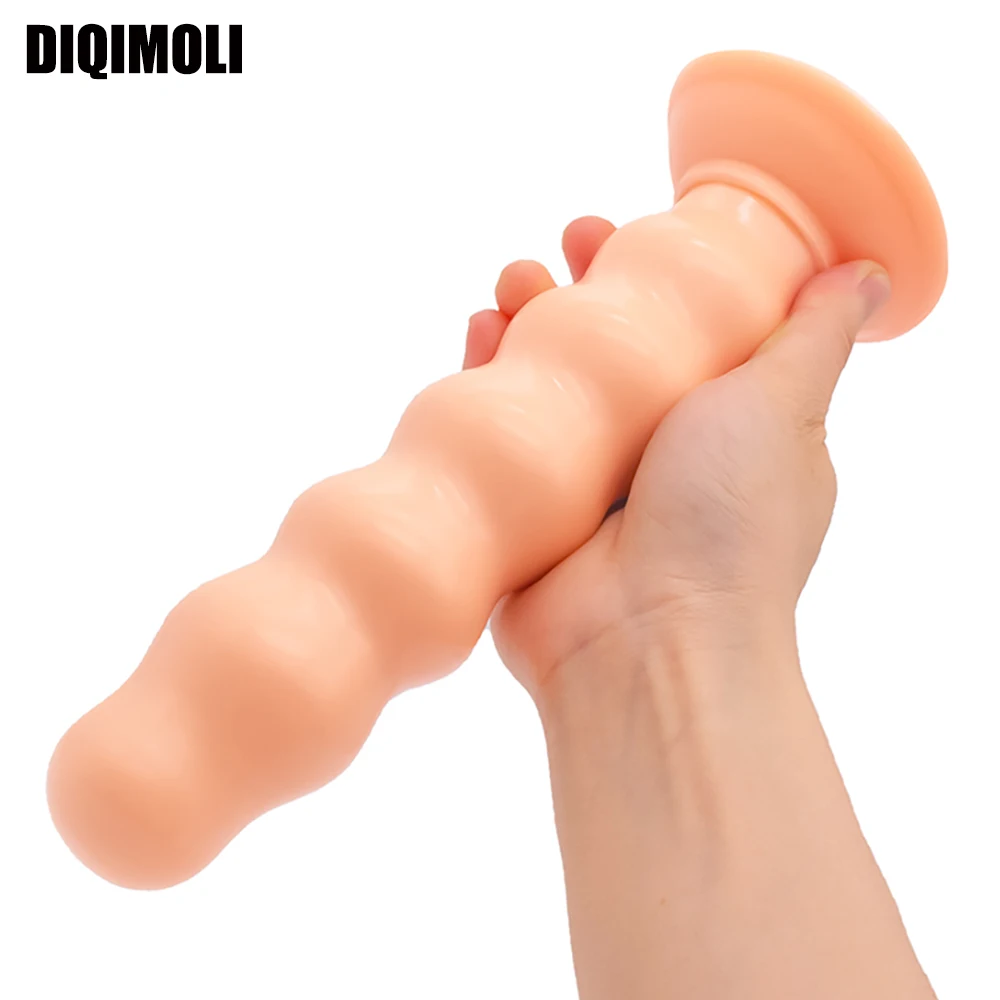 Analplug, riesiger Analdilator mit weichen Perlen und Saugnapf, Stimulation des Anus und Sexspiel, Analsex_voghion.com