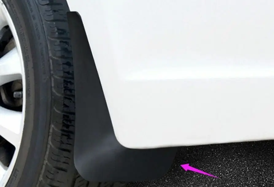 4 шт./компл. OEM спортивный Всплеск брызговики охранники PU06003181TP для- Toyota Camry SE XSE Брызговики арок