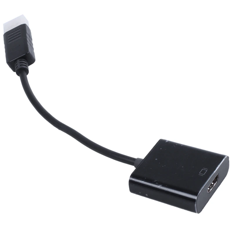 AAAE Верхний Дисплей Порт DP Мужской HDMI Женский M/F Кабель-адаптер Запасные части черный