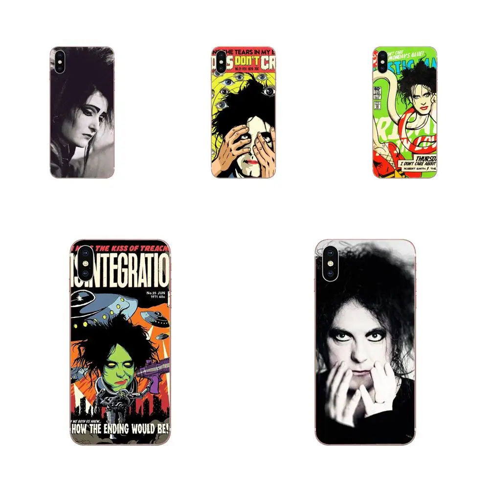 

TPU Cases Covers For Xiaomi Redmi Mi 4 7A 9T K20 CC9 CC9e Note 7 9 Y3 SE Pro Prime Go Play O-neck Banshees Face Punk The Cure