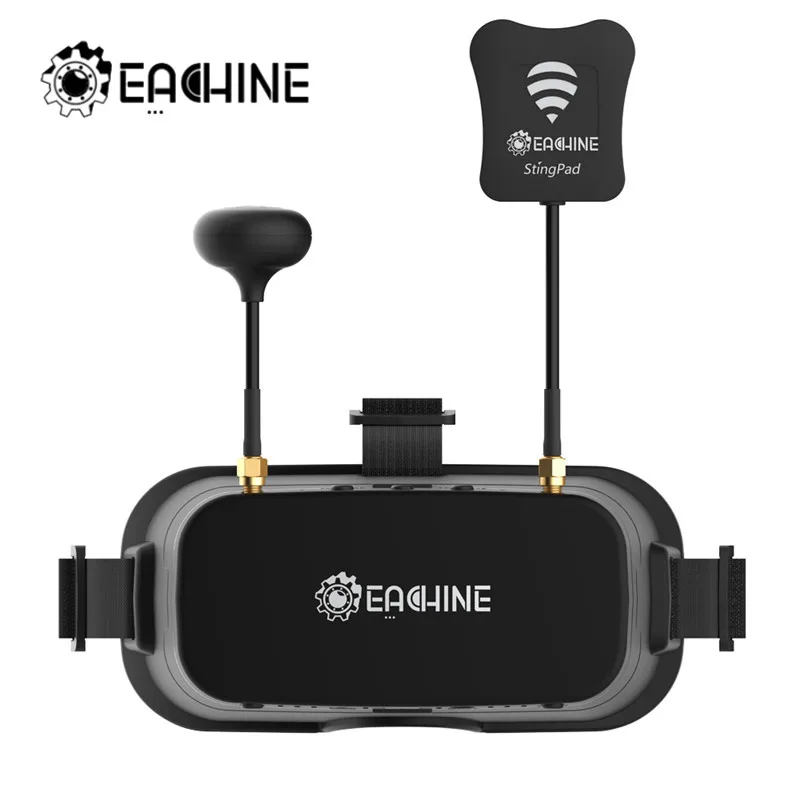 Eachine EV800DM варифокальный 5,8G 40CH разнообразие FPV очки с HD DVR 3 дюйма 900x600 видео гарнитура встроенный аккумулятор