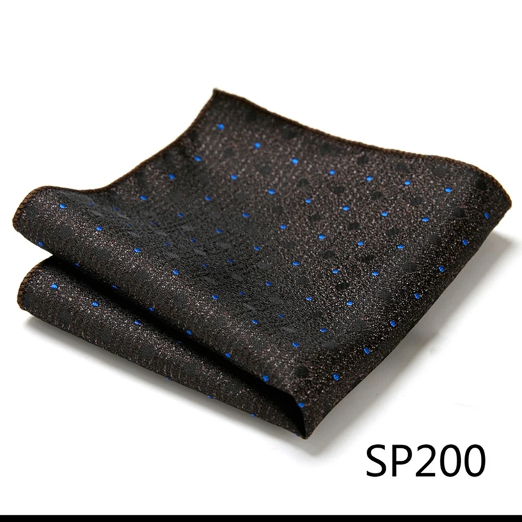 Newest style  Brand Factory Sale Top grade  Pocket Square Paisley Dropshipping Clothing accessories Memorial Day Fit Workplace