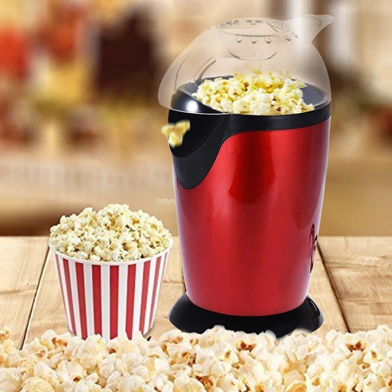 

Mini Popcorn Machine Popcorn Maker Popcorn Machine Economic ABS 1200W 110V Simple To Make Desktop Household No Fuel Safety