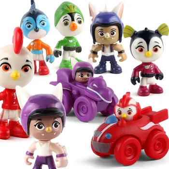 

6pcs/set Top Wing Action Figure Toys Vehicles Figures Swift, Rod, Penny, Brody Toys Collection Dolls 7cm Kids Gift