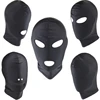 SexyToys Open Mouth Eye Bondage Party Mask Cosplay Slave punish Headgear Mask Exotic Apparel Sex Products BDSM Fetish Mask Hood 1