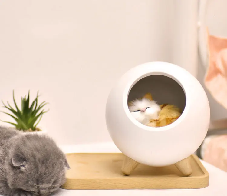 Bonito do Bebê Lâmpada das Crianças para o Quarto Luz da Noite Gato Biônico Noite Decoração Casa Presente Natal Luzes Criativas Led 10 o quarto decoração casa presente natal luzes criativas