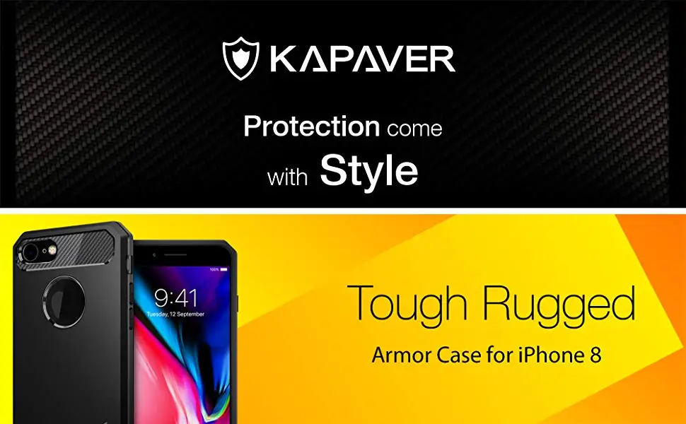 Capaver роскошный Официальный чехол для телефона для Apple iPhone 8 чехол устойчивый противоударный Бампер Защитный чехол жесткий прочный Чехол