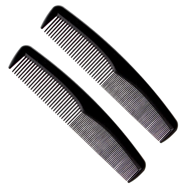 Stylist Anti-static Hairdressing Combs,Multifunctional Hair Design Hair Detangler Comb Makeup Barber Haircare Styling Tool Set 04-1 set-2 pieces
