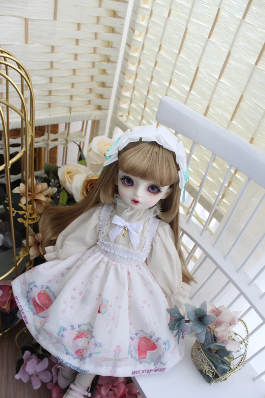 1/4 тонкая Одежда для куклы BJD SD платье для 1/3 1/4 1/6 Одежда для куклы bjd